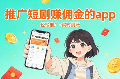 推广短剧赚佣金的app怎么选?避坑指南+平台推荐,兼职月入5000+