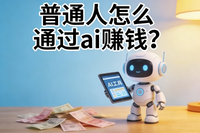 普通人怎么通过ai赚钱?零成本入局,月入3000+只需做这5个风口项目