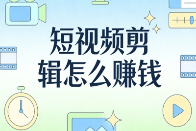 短视频剪辑怎么赚钱?手机就能操作,空闲时间日赚200+教程