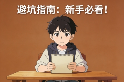 避坑指南：新手必看！