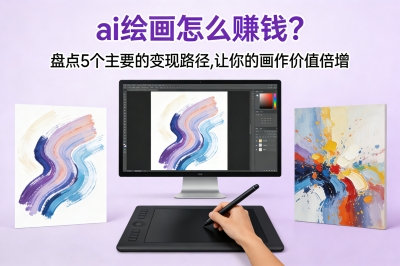 ai绘画怎么赚钱?盘点5个主要的变现路径,让你的画作价值倍增