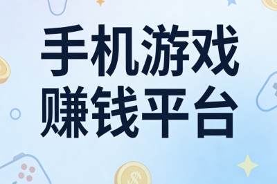 手机游戏赚钱平台