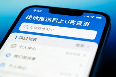 找地推项目上U客直谈