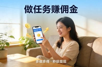 推荐5个做任务赚佣金的平台,每单佣金15+,一天生活费稳了!