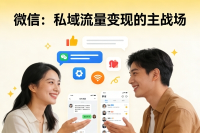 微信：私域流量变现的主战场