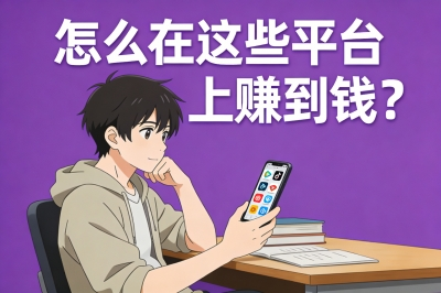 怎么在这些平台上赚到钱？