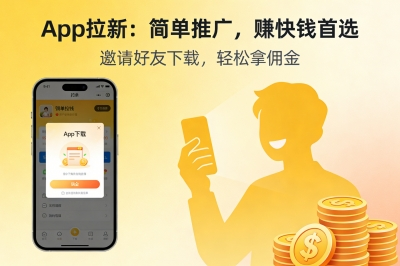 App拉新:简单推广,赚快钱首选