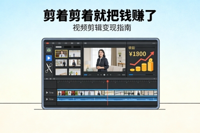 视频剪辑：剪着剪着就把钱赚了