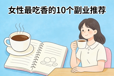 女性最吃香的10个副业推荐