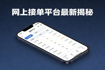 网上接单平台最新揭秘!下班抽空做两小时,月入5000+真的很简单