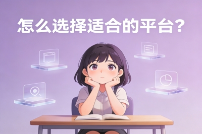 怎么选择适合的平台？