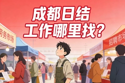 亲测靠谱不踩雷!成都日结工作哪里找?这5个渠道让我一天赚400元