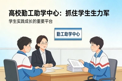 高校勤工助学中心，抓住学生这支“生力军”