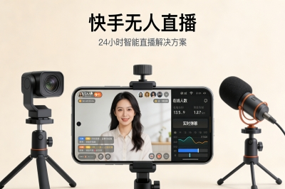 快手无人直播