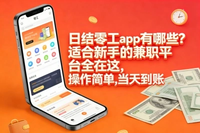 日结零工app有哪些?适合新手的兼职平台全在这,操作简单,当天到账