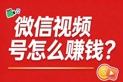 微信视频号怎么赚钱?分享3个冷门的变现路径,普通人也能月入5000+