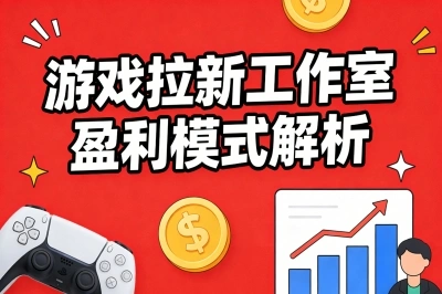 游戏拉新工作室盈利模式解析