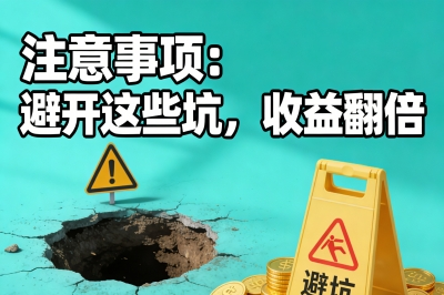 注意事项：避开这些坑，收益翻倍