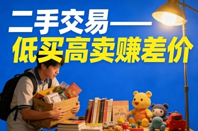 二手交易——低买高卖赚差价