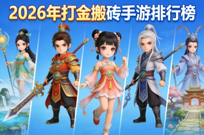 2026年打金搬砖手游排行榜揭晓!玩转这些游戏,日赚300元不是梦