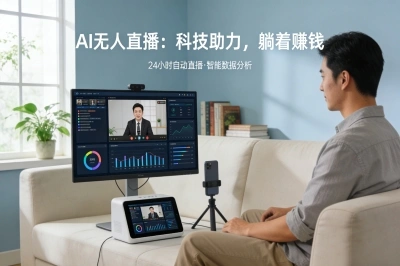 AI无人直播:科技助力,躺着赚钱
