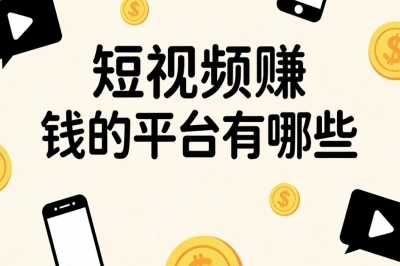 短视频赚钱的平台有哪些?在家轻松变现,零门槛轻松日赚300+
