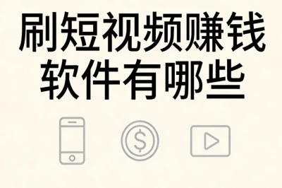 刷短视频赚钱软件有哪些