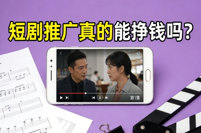 短剧推广真的能挣钱吗?掌握这些免费授权平台,轻松实现月入过万