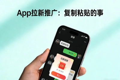App拉新推广：复制粘贴的事