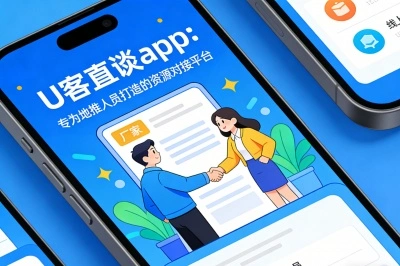 U客直谈app：专为地推人员打造的资源对接平台
