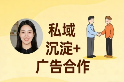 私域沉淀+广告合作