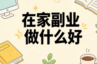 在家副业做什么好?新手必看无需经验,日均150+简单易上手