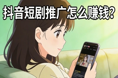 抖音短剧推广怎么赚钱?