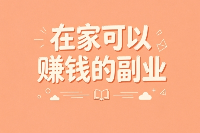 在家可以赚钱的副业