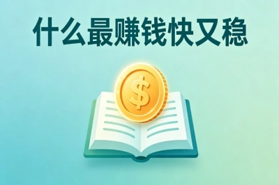 什么最赚钱快又稳?5个零成本项目,轻松日赚200+长期稳定