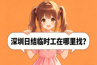 深圳日结临时工在哪里找?