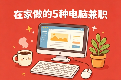 在家做的5种电脑兼职