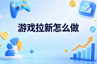 游戏拉新怎么做