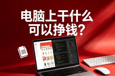 宅家副业首选!电脑上干什么可以挣钱?这5个靠谱方法日赚300元