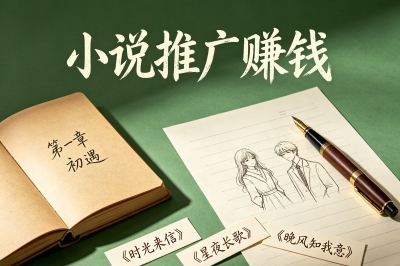 小说推广赚钱
