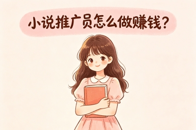 2026年小说推广员怎么做赚钱?5个靠谱渠道+实操步骤,新手也能日入50+