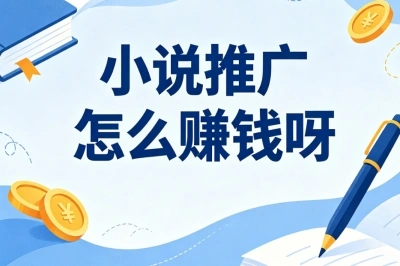 小说推广怎么赚钱呀