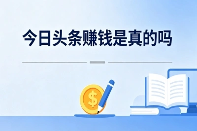 靠谱副业盘点!今日头条赚钱是真的吗?零成本做账号盈利小技巧