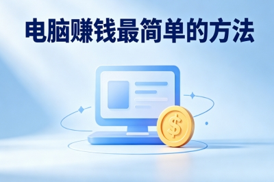 上班族副业!电脑赚钱最简单的方法,每天1小时轻松增加收入
