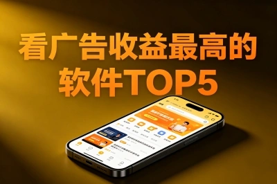 2026看广告收益最高的软件TOP5,日赚50+,第3个99%的人不知道
