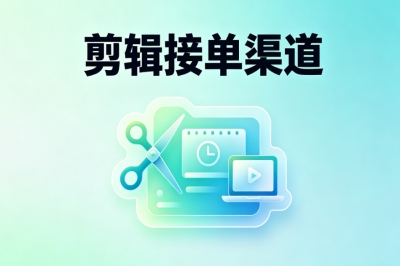 剪辑接单渠道
