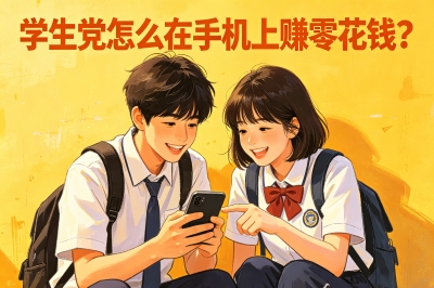 学生党怎么在手机上赚零花钱?