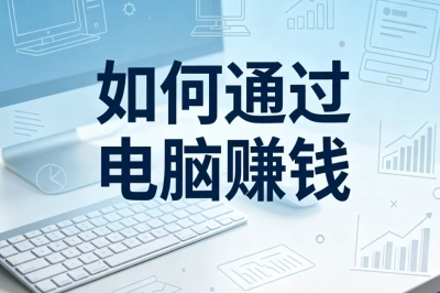 如何通过电脑赚钱?2026正规副业汇总,小白也能快速上手