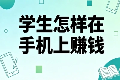 学生怎样在手机上赚钱