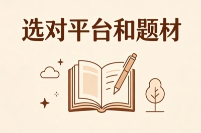 选对平台和题材